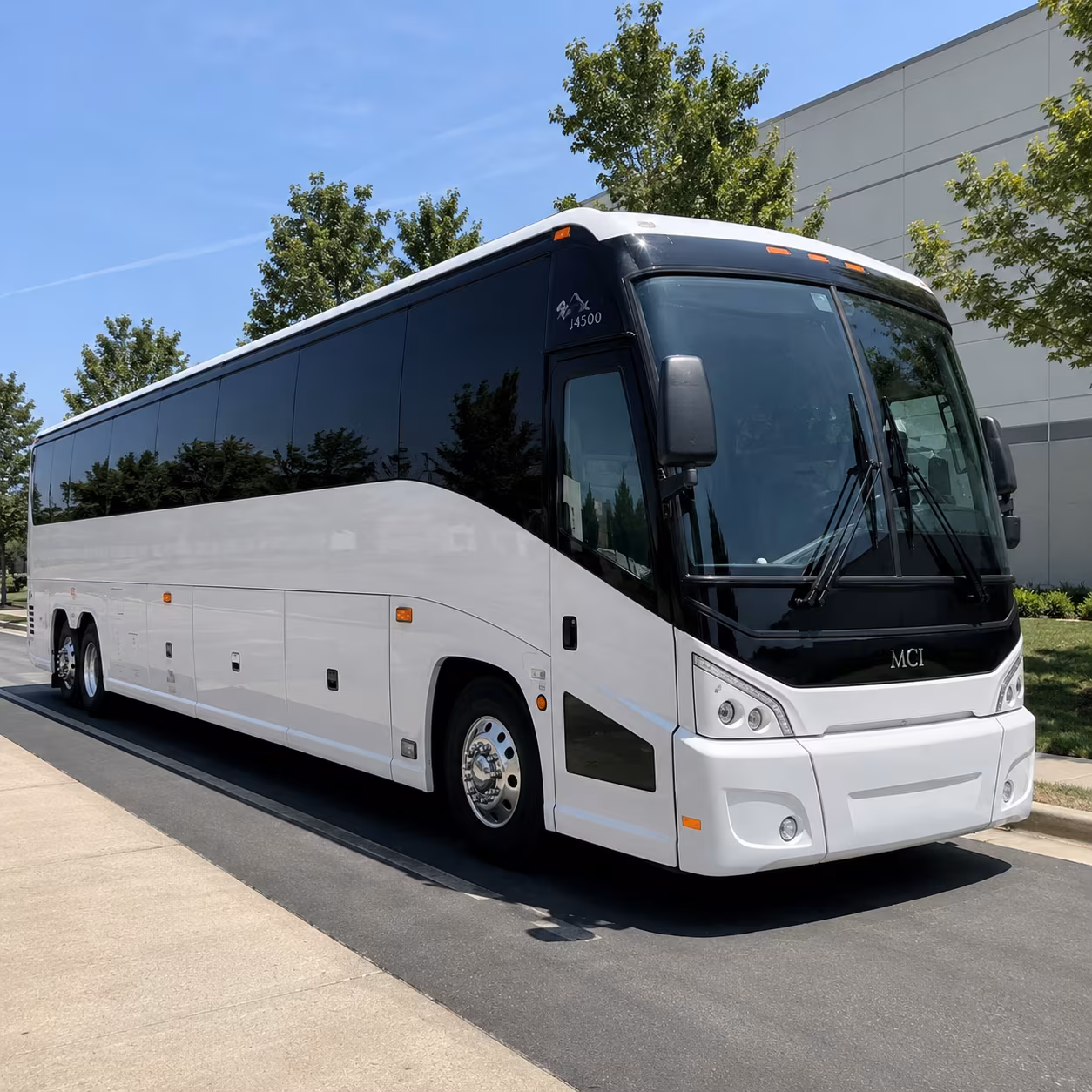 Jersey City Airport Shuttle & Transportation party bus exterior