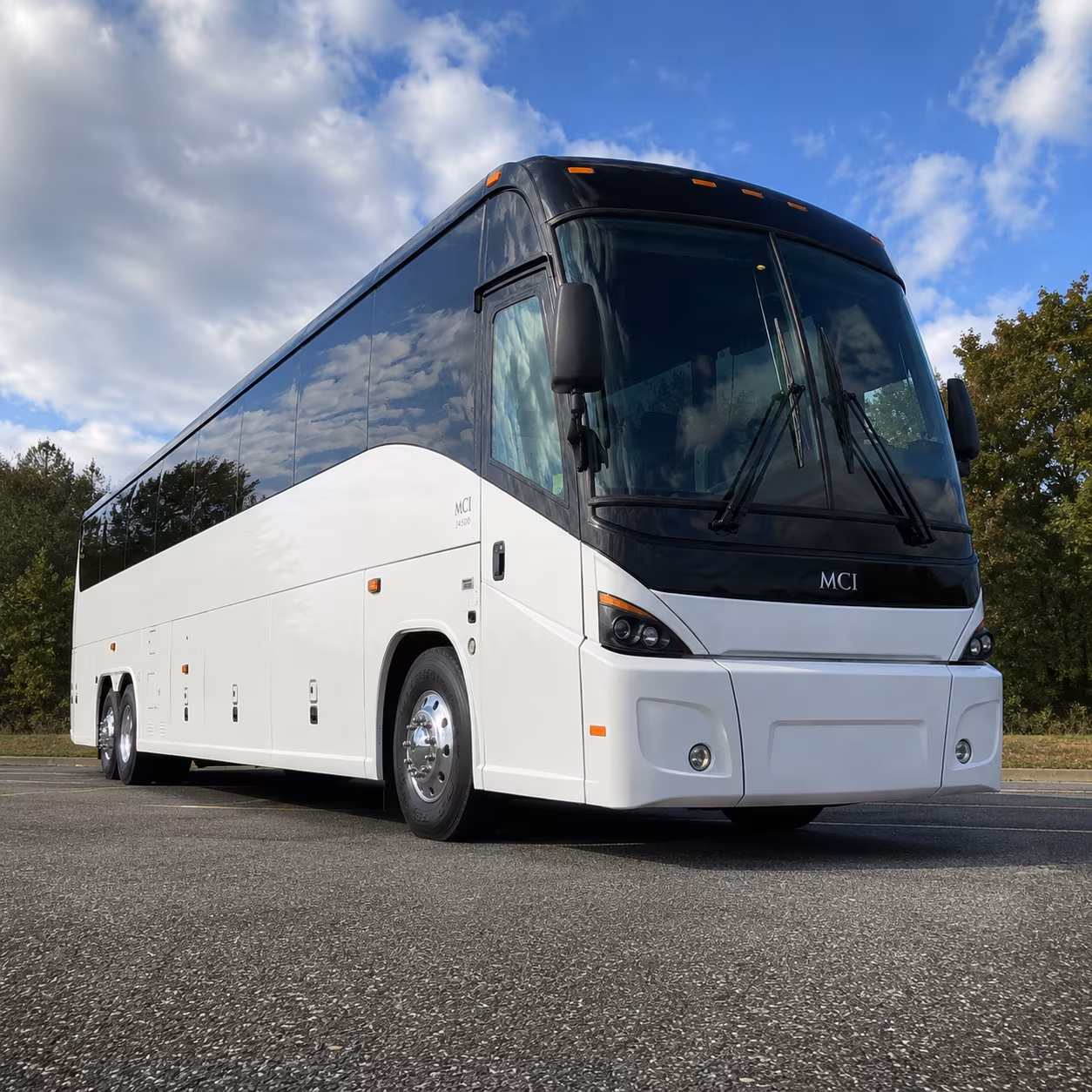 Jersey City Airport Shuttle & Transportation party bus exterior