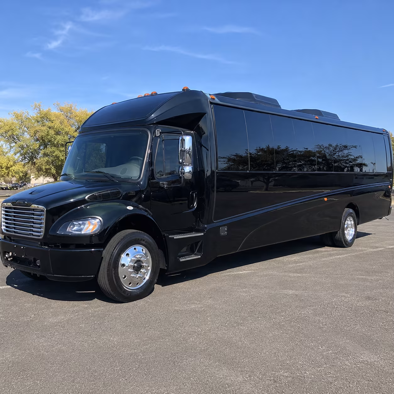 Jersey City Airport Shuttle & Transportation party bus exterior