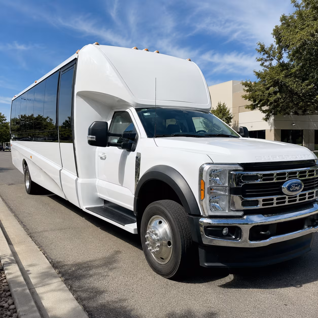 Jersey City Corporate Transportation party bus exterior