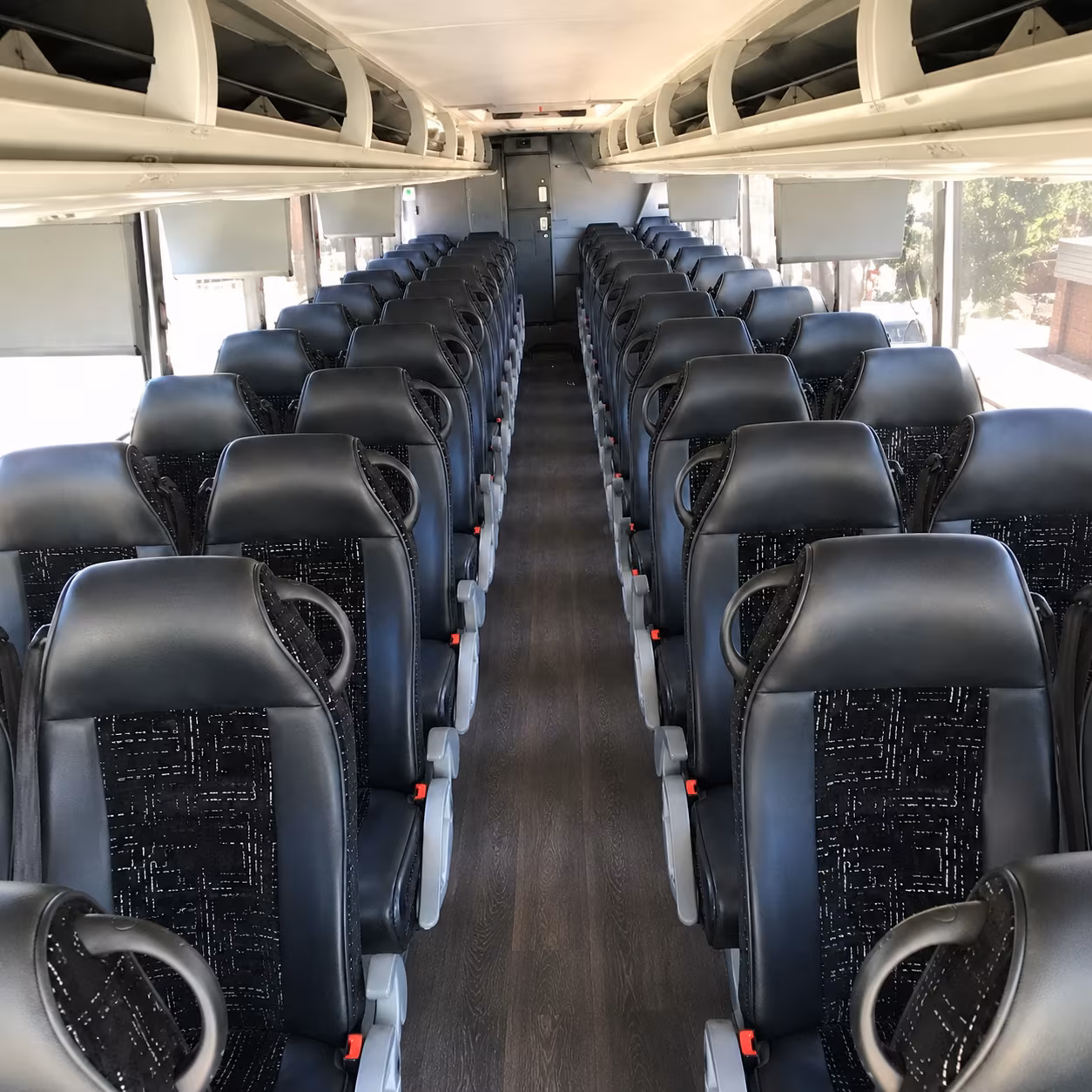 Jersey City Corporate Transportation party bus exterior
