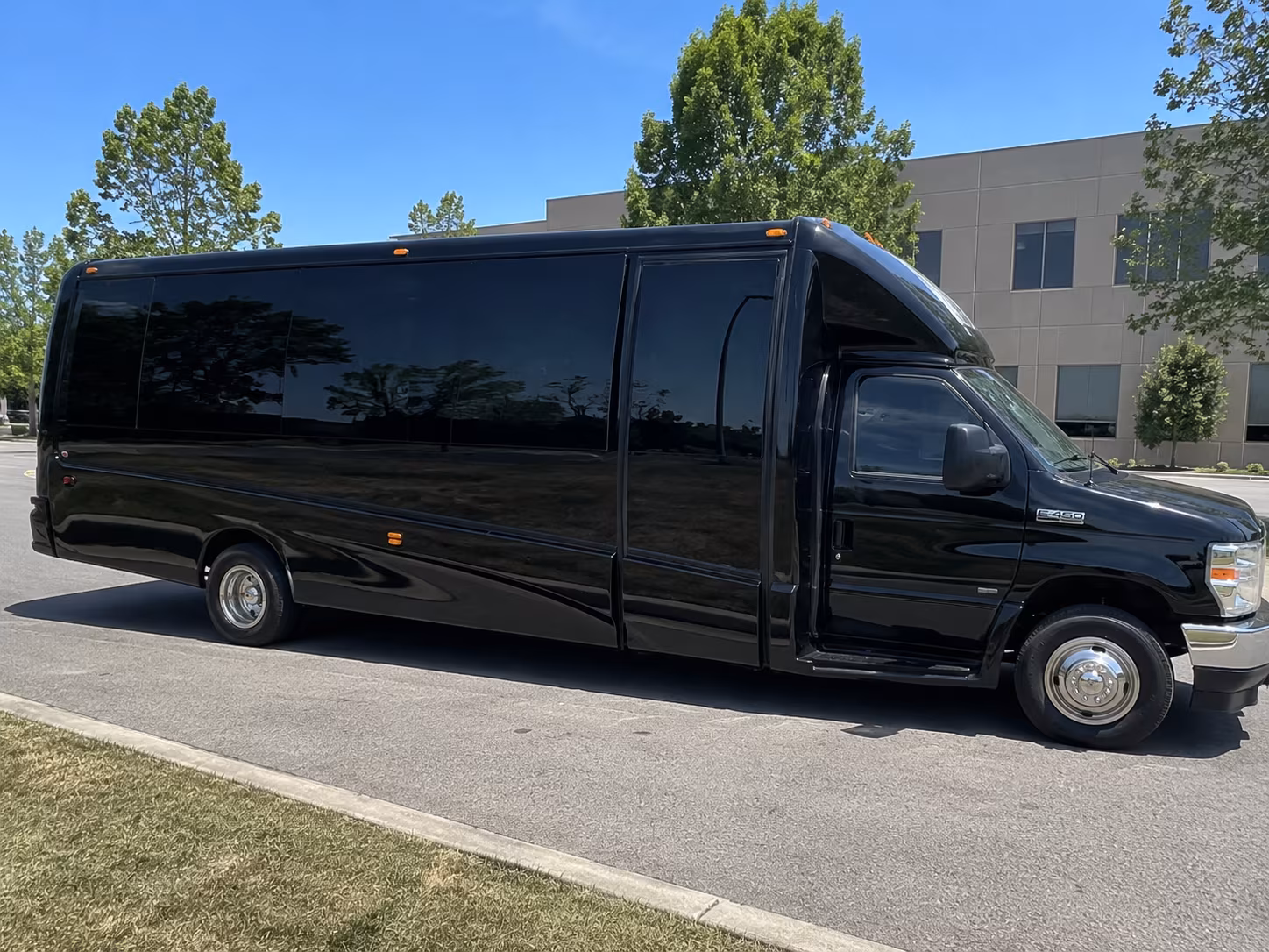 Jersey City Prom & Homecoming Transportation party bus exterior
