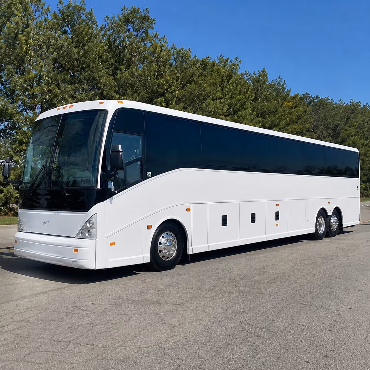 Jersey City School Event Transportation party bus exterior