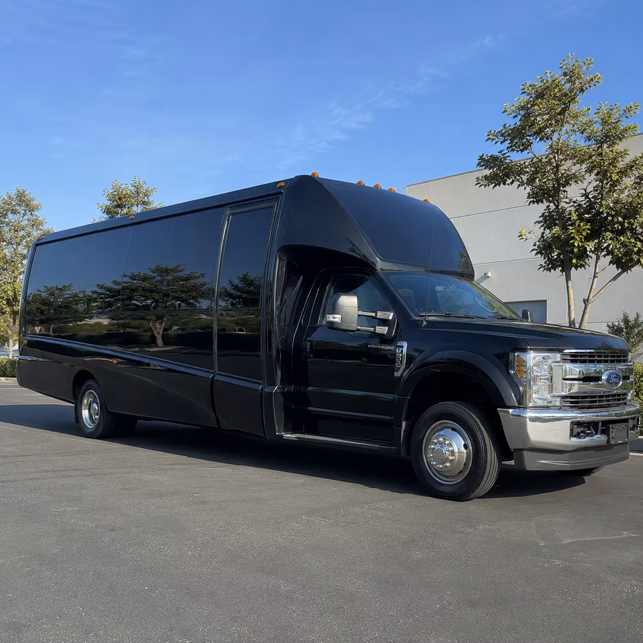 Jersey City Sporting Event Transportation party bus exterior