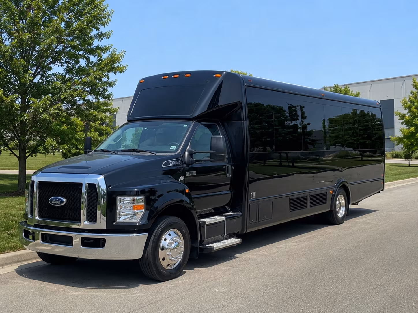 Jersey City Winery Tour & Pub Crawl Transportation party bus exterior